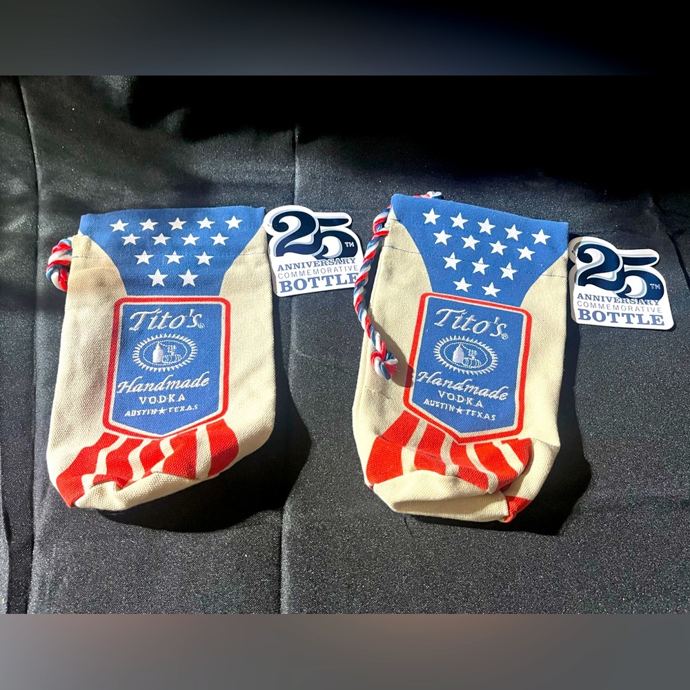 Tito’s handmade vodka bottle bags